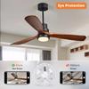 1Pcs Ceiling Fan Led Light 110V 220V 3000K 4200K 6500K 5.3 Inch Led Light Retrofit Kit 3 Color Dimmable Memory Function For Home