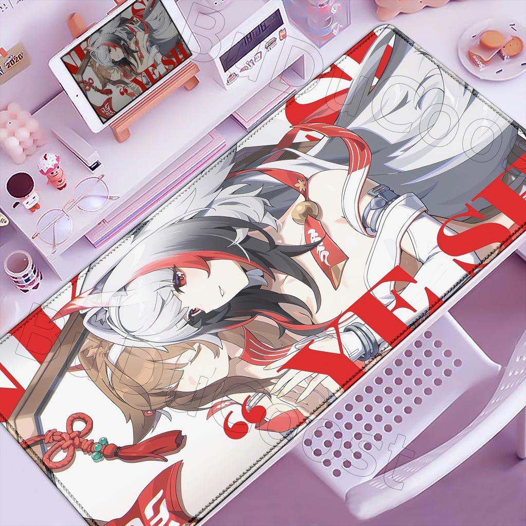 New Role Zhao and Ye Shunguang Zenless Zone Zero Mouse Pad ZZZ Gaming Mousepad Large XXL 900x400mm Mouse Mat Anime Big Desk Mats