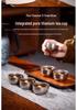 Tangsi 2026 Pure Titanium Insulated Stewing Teapot - Portable Kettle with Tea Water Separation, Ideal for Old White Tea.