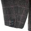 TAGLIATORE made in Italy Check Pattern wool blend tailored jacket 50 Gray Men's Used