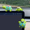 Creative Resin Car Center Console Little Tortoise Car Interior Ornaments Animal Model Decoration Car Accessories