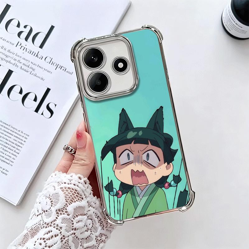 A-Apothecary D-Diaries Niedrige Galvanik Handyhülle Für Xiaomi Redmi Note 14 15 Pro Plus 13 12 11 11S 11T 10 9S 9 5G Sturzfest Airaba