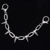 Trendy Multilayer Star Cross Rivet Pendant Bag Chain Accessory