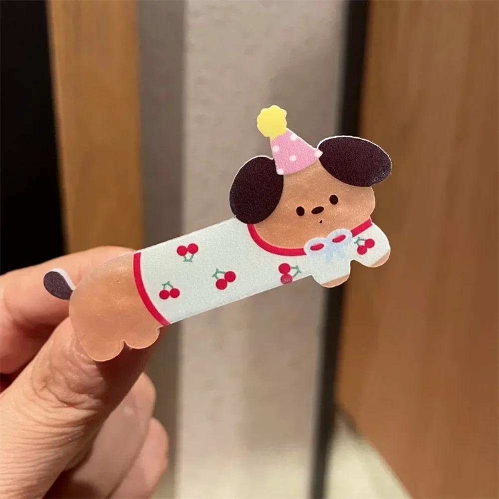 

Cute Cartoon Dog Cat Hair Clips for Women - Ins Style Elegant Side Duck Bill Clips Summer Hair Accessories