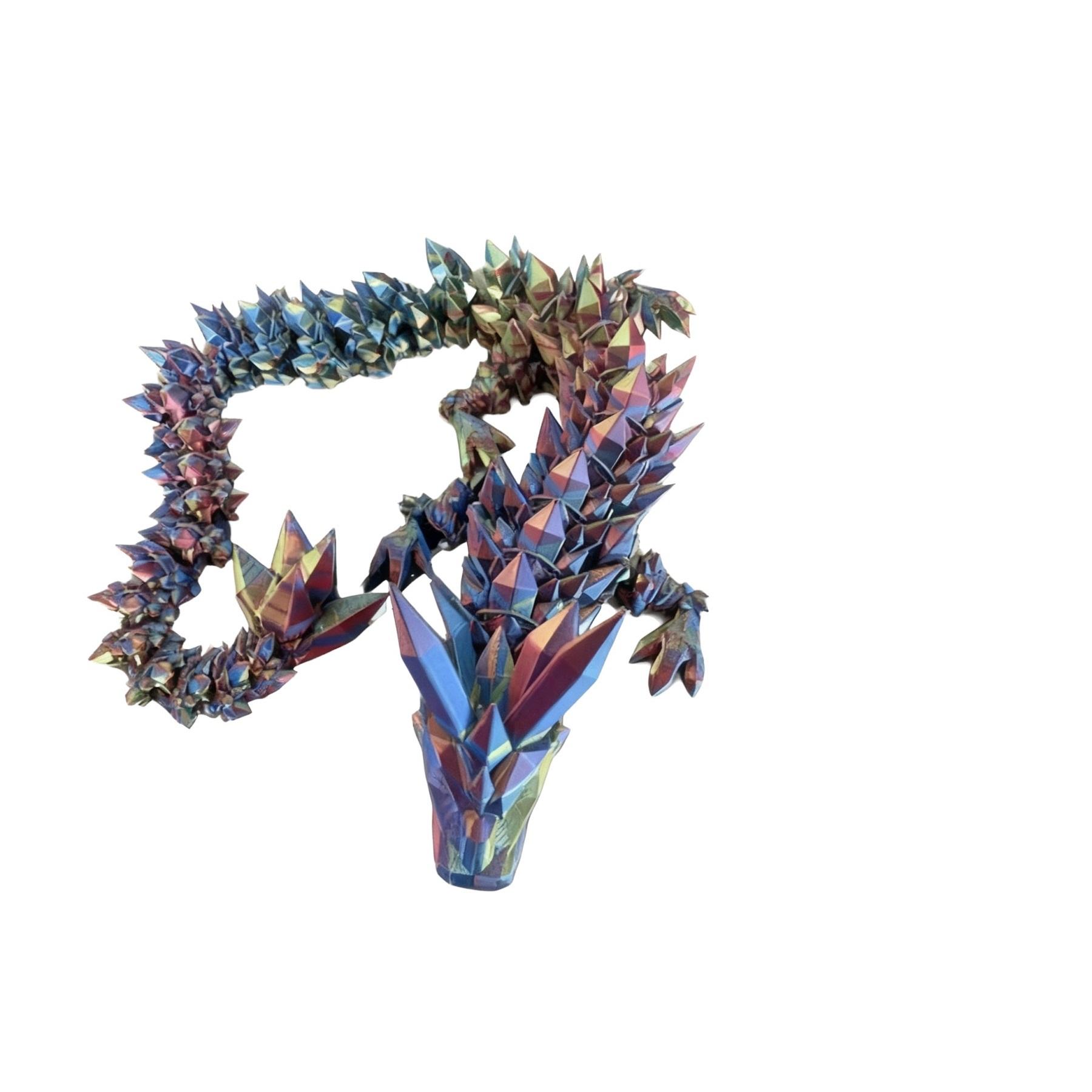 

3D печатные декоративные игрушки, подвижные печатные игрушки с животными, креативные декоративные украшения красный