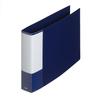 Plus 2-Ring Binder Super Economy A5 Horizontal Navy 10-Pack
