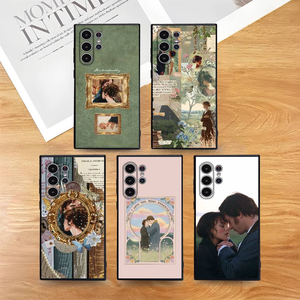 P-Pride and P-Prejudice Phone Case for Samsung S series s21 s22 s23 s24 s25 FE Plus Ultra TPU Soft to Skin-friendly case