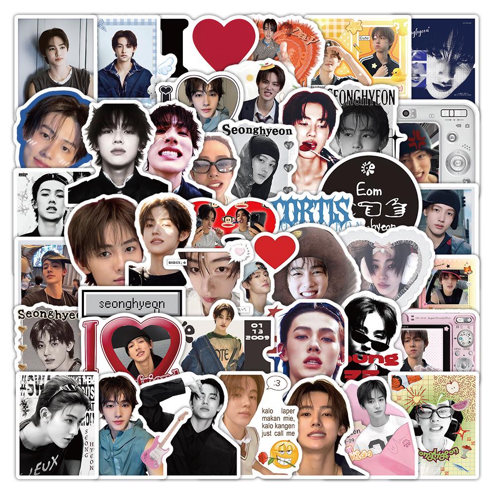 Korean K-POP Stickers: 70 Sheets Featuring CORTIS Boy Group Members Zhao Yufan, Martin Kim, Joohoon Eom, Sungheon Ahn, Gwanho.