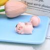 Multifunctional Three Dimensional Pink Pig Keychain Keyring Decorative Bag Pendant Pig Keychain Backpack Pendants