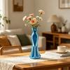 Gown-Shaped Elegant Dress Vase Twisted Design Decorative Vase  Home Desktop Decorations