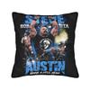 Jersey Stone Steve Austin Cold Pillowcases  Vintage Pillow Case For Sofa Car Home Decor Custom Pillow Cover