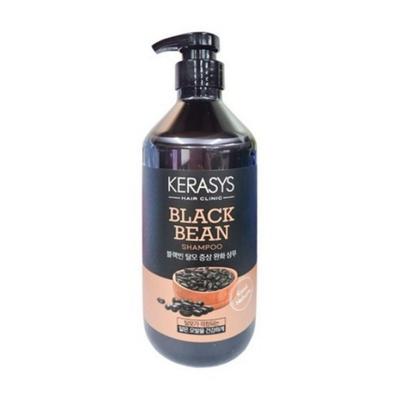 שמפו פולי סויה שחורים Kerasys Real Nature 800 מ"ל, 2 יחידות