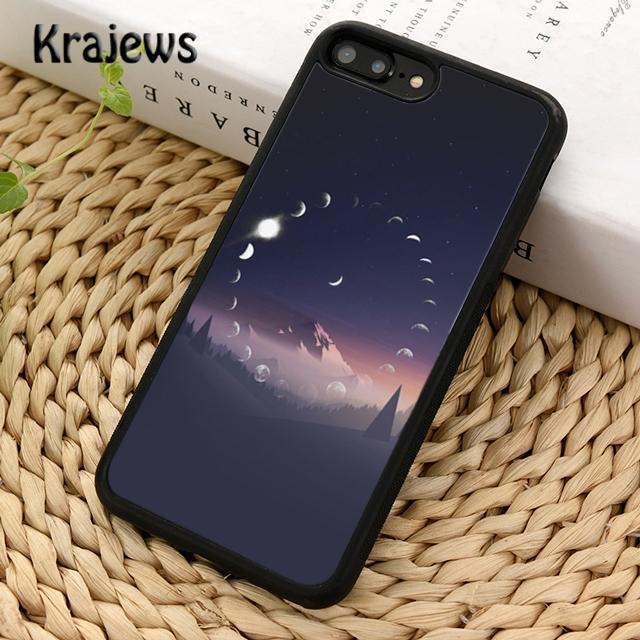 Moonlight Moon phases Phone Case Cover For iPhone 17 Air 16 15 14 plus 11 12 13 pro max coque Shell Fundas