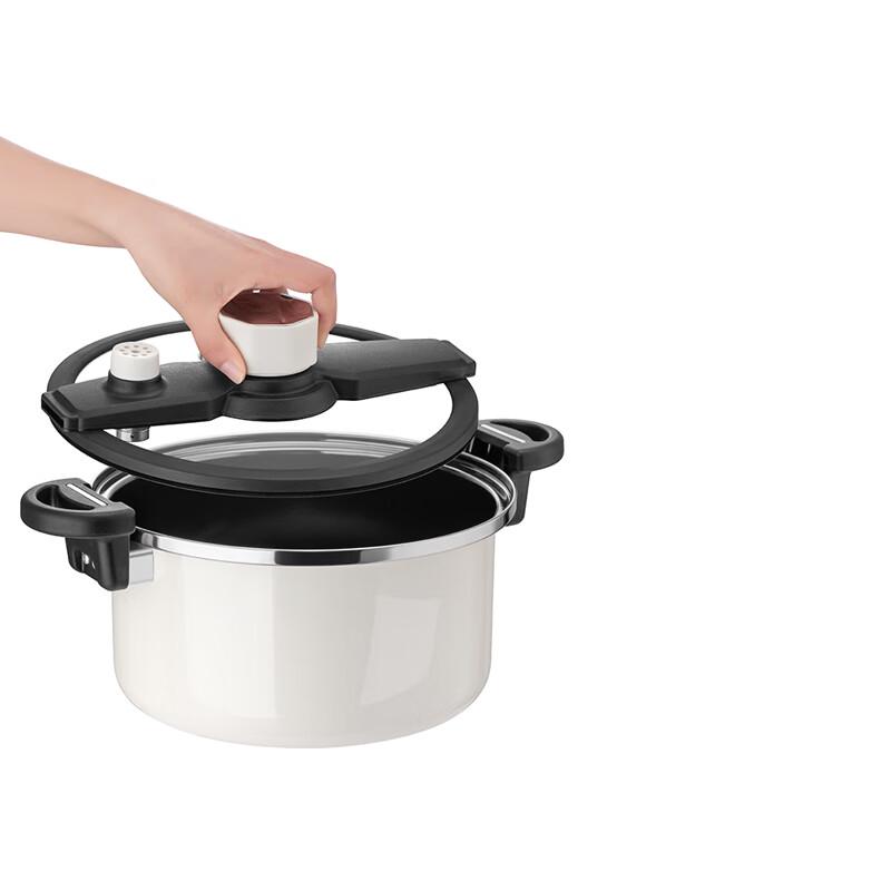 De Shi Lang Titanium Enamel Micro-Pressure Pot