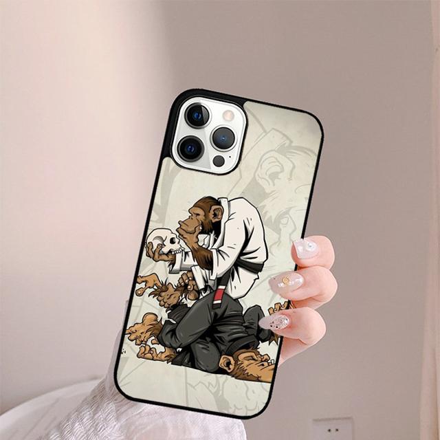 BJJ Brazilian Jiu Jitsu Phone Case For iPhone 17 Air 13 12 14 15 16 Cover For Apple Pro Max Plus Coque
