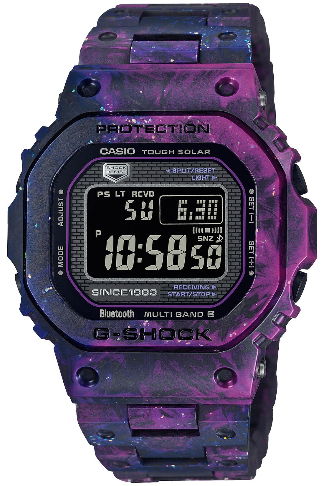 

G-Shock [Casio] Watch []G-Shock 40th Anniversary ‘MULTIPLEX Carbon Edition’ Bluetooth Equipped with Radio Solar Forged Carbon GCW-B5000UN-6JR