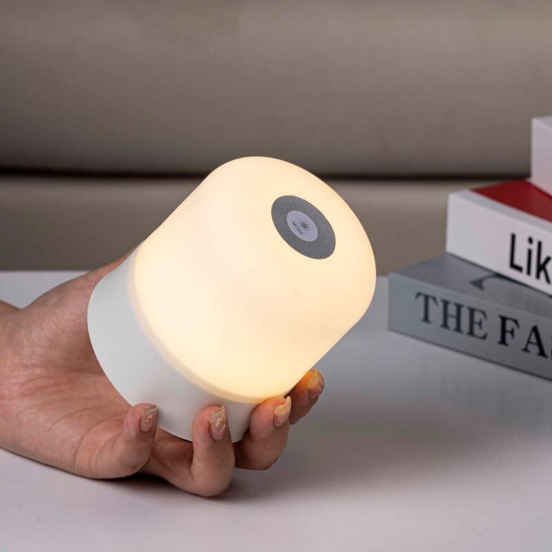 

Сенсорный светодиодный ночник, питание от USB, 3 режима цвета, без пульта дистанционного управления или с пультом дистанционного управления, настольный светодиодный светильник для спальни