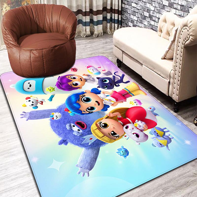 True and the Rainbow Kingdom Rug Floor Mat for Living Room or Bedroom Soft and Comfortable Carpet a Gift for Birthday and Holiday.DFDT261018266
