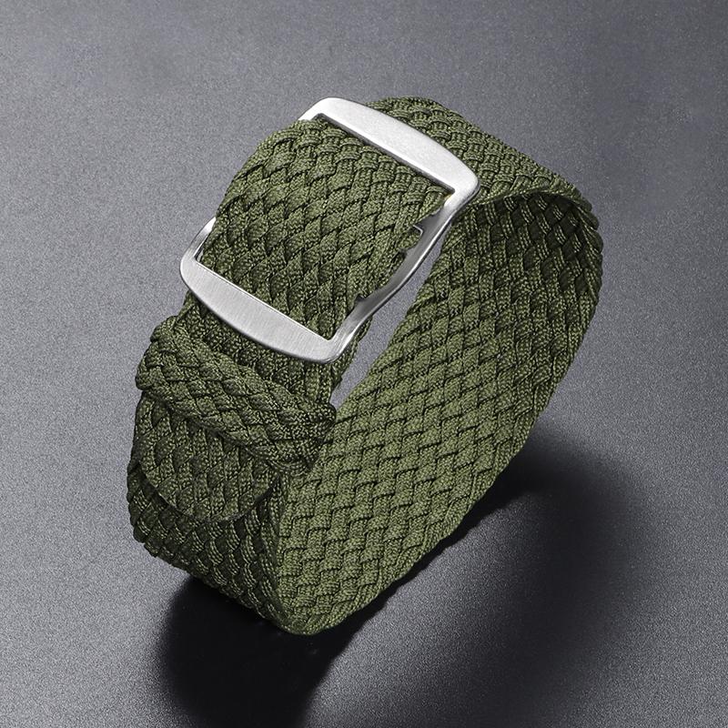 High-quality Woven Nylon Watch Strap Bracelet Belt 14mm 16mm 18mm 20mm 22mm Band for Omega Universal Replacement Watchband
