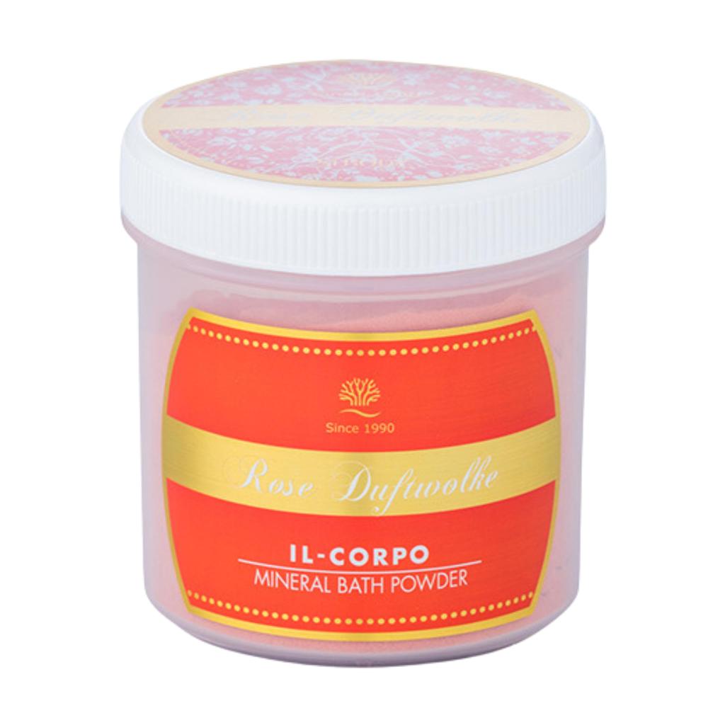 Il Corpo Roseduftwolke Mineral Bath 600g Snow Salt and Seaweed Bath Hot Moisturizing Powder, (30 Servings), Additive-Free, Extract, Additive, Sauna,