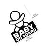 Baby on Board Sticker Boy Girl Kid Sign Car Window Windshield Truck Door Vinyl Decals Drive Safe Graphics Decor Accessories