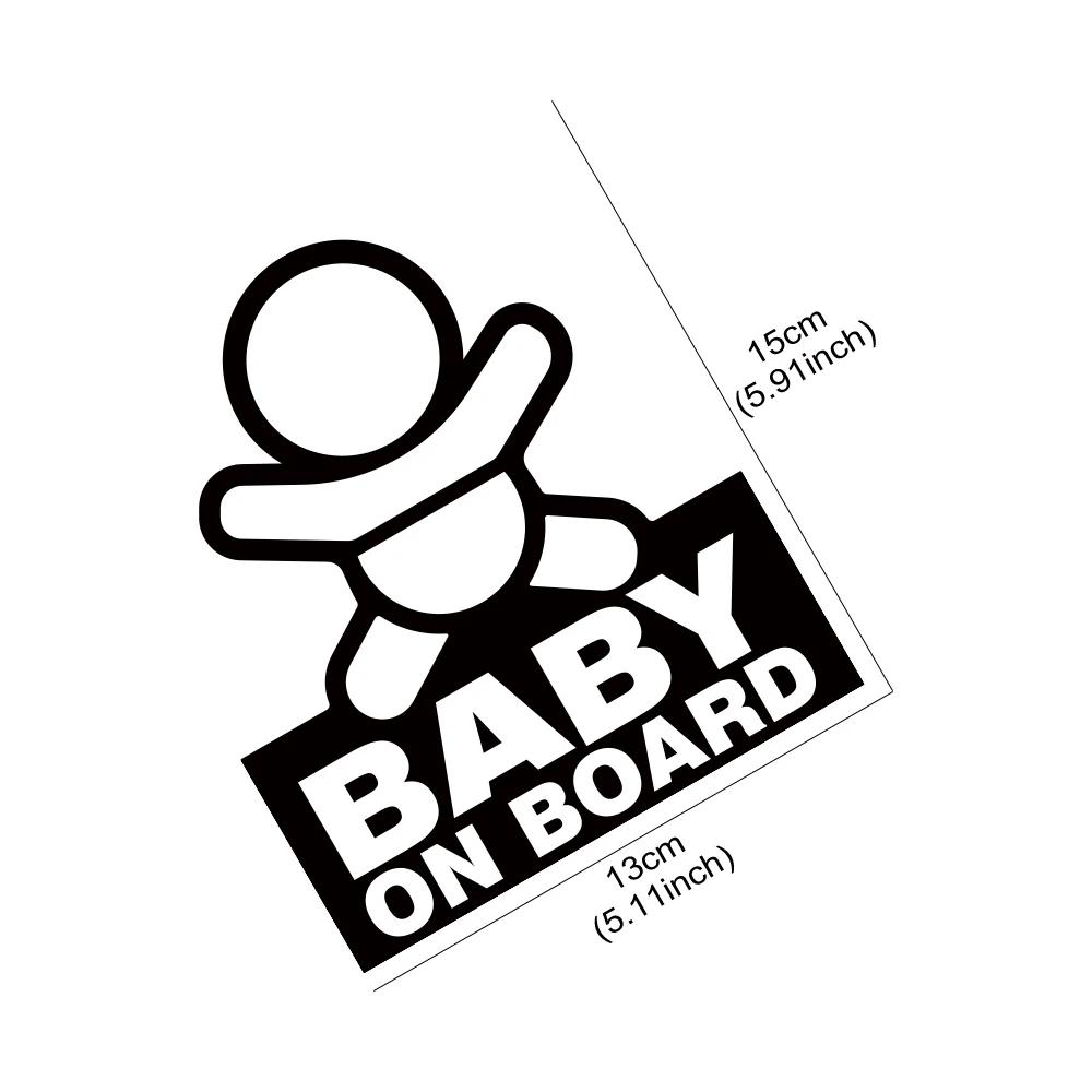 Baby on Board Sticker Boy Girl Kid Sign Car Window Windshield Truck Door Vinyl Decals Drive Safe Graphics Decor Accessories