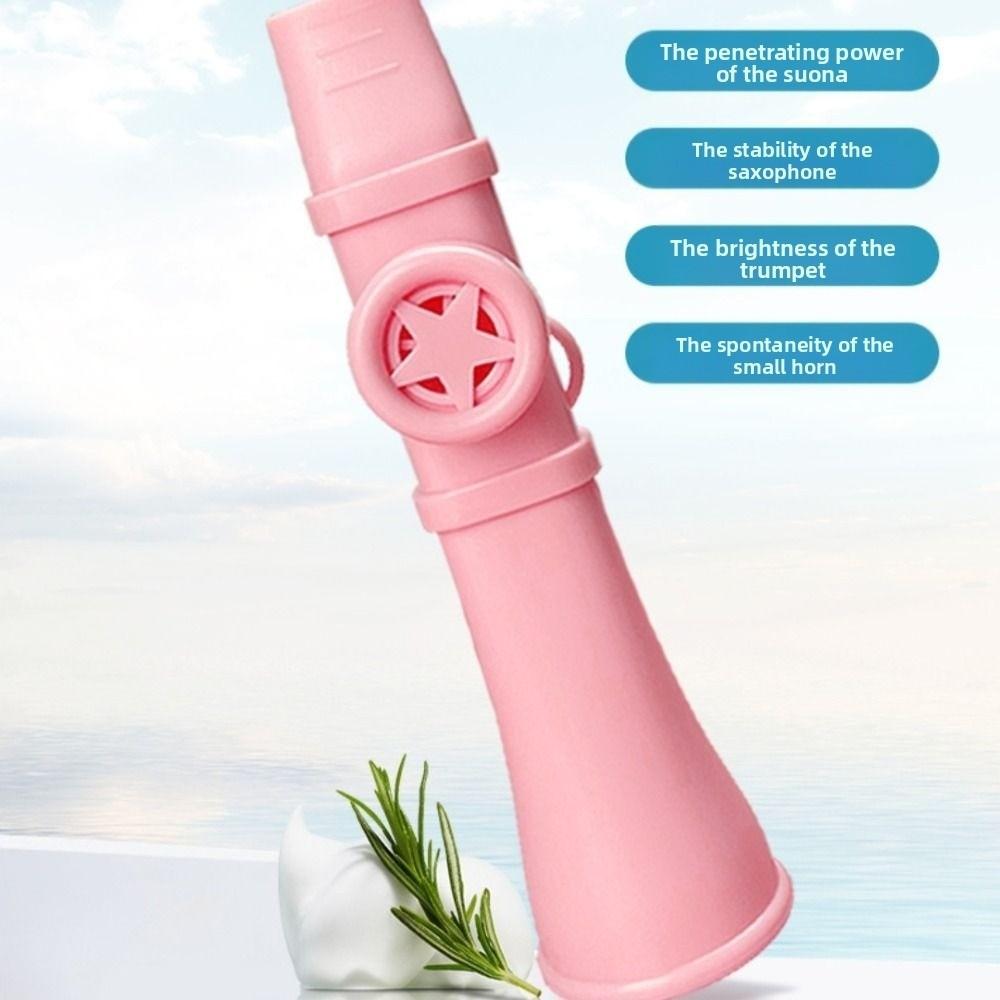 Wear-resistant Colored Flute Flute-shaped ABS Kazoo Instrument Kazoo Instrument  Music Lover