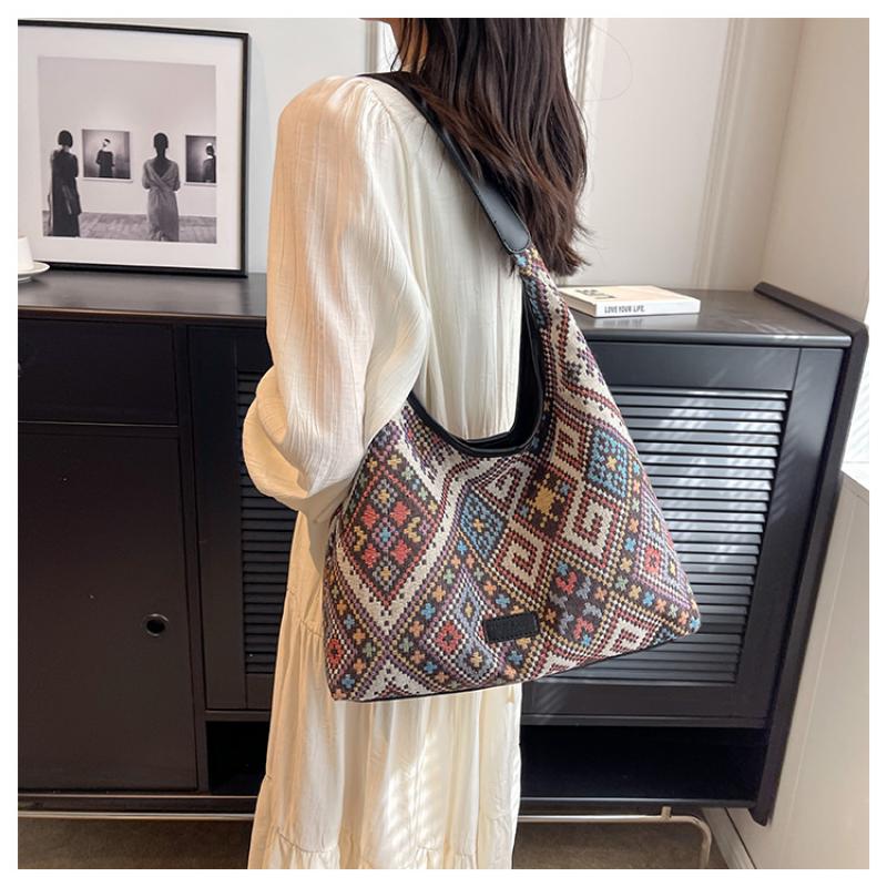 DIMANAF 2023 Women Summer A Niche New Women's Bags Retro Fashionable And Versatile One Shoulder Crossbody Bag Handheld ommuting Bag