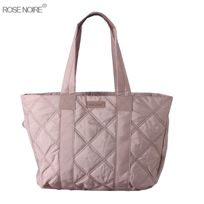 

New casual lightweight tote bag large capacity shoulder bag diamond hand bag mommy bag versatile Small хакі