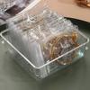 1 Set Desktop-Organizer Antioxidation PS-Aufbewahrungsbox mit großer Kapazität für Halsketten, Armbänder, Ringe und versiegelte Tasche für Schlafzimmerbedarf