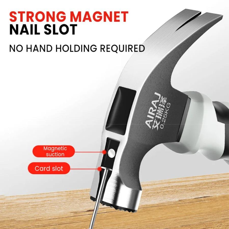 Mini Claw Hammer Multifunction Professional Carpentry Construction Tool Strong Durable Hammer Portable Hand Tools