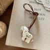 New Creative Cute Cloth Animal Horse Necklaces for Women Children Fashion Sweater Chain Accessories