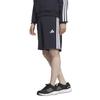 Adidas JZR04 Regular Fit Double Knit Shorts in Legend Men's 3-Stripes Ink/White (JV6993)