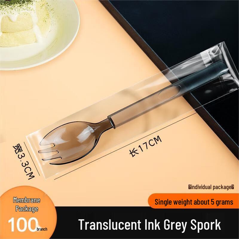 Disposable Plastic Spoon & Fork Set