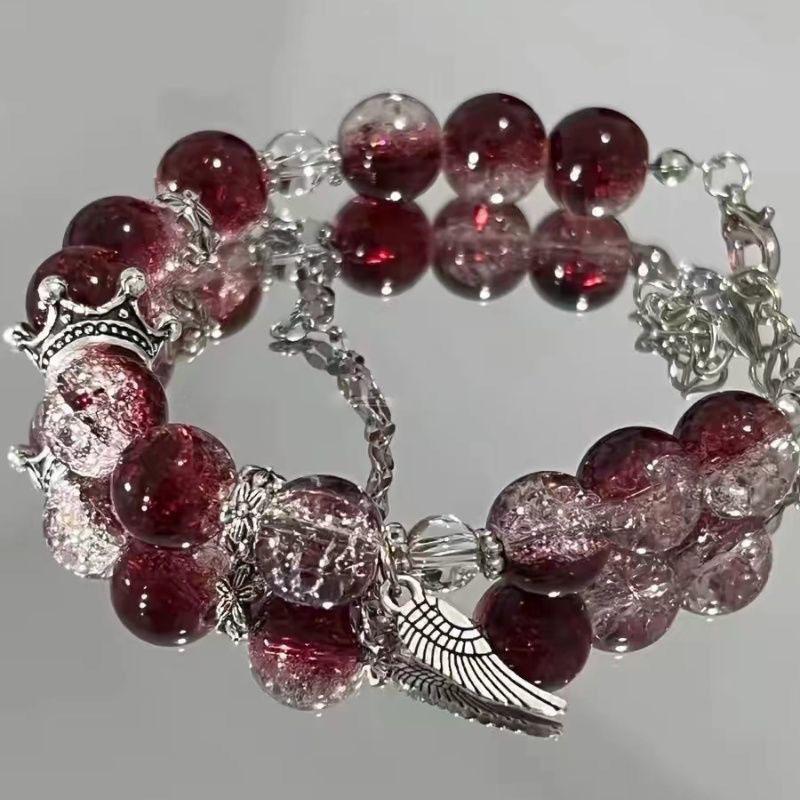 Creative High-color Value Beaded Bracelet with New Chinese Advanced Sense of New Year Accessories