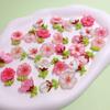 Spring Themed Resin Cherry Flower Charms Cherry Blossoms Florals Flatback Cabochons for Jewelry Making Decorations DIY