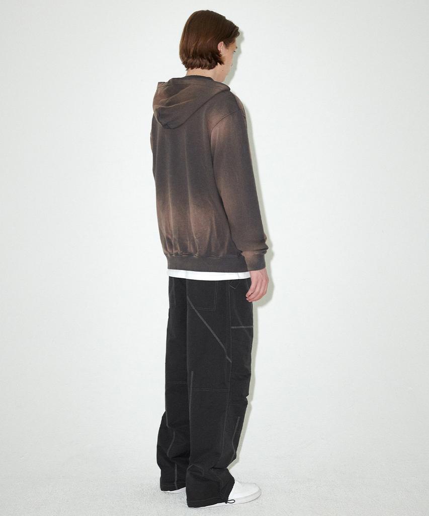 MAHAGRID [Fw Version]Cover Stitch Parachute Pant Black(Mg2Efmpa10A)