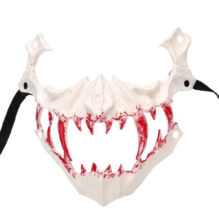 Halloween Mask Scary Mask Decorative Mask Dog Cosplay Mask Half Face Mask Anime Dragon Mask Party Decoration Mask