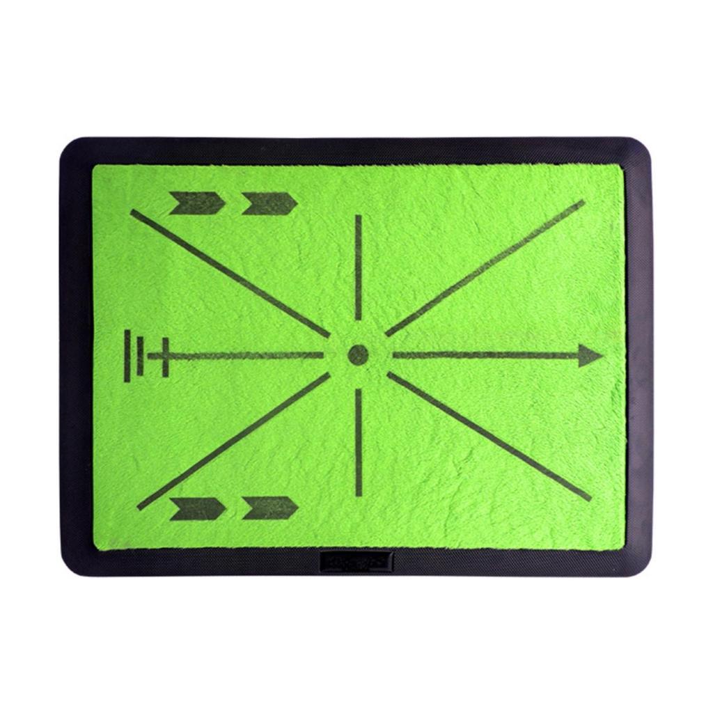 Golf Swing Practice Mat Visual indoor/outdoor for Golfers, Beginners, Home,