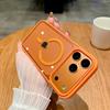 for  Wireless Charge Phone Case for For Iphone 17 Air 16 1 14 Plus 13 12 11 Pro Max Transparent Acrylic Back Cover