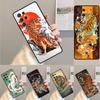 Japanese Tiger Print Silicone Phone Case For Samsung Galaxy Note 10 Pro S26 S25 S24 S23 S22 S21 Plus S25Ultra Capa Cover