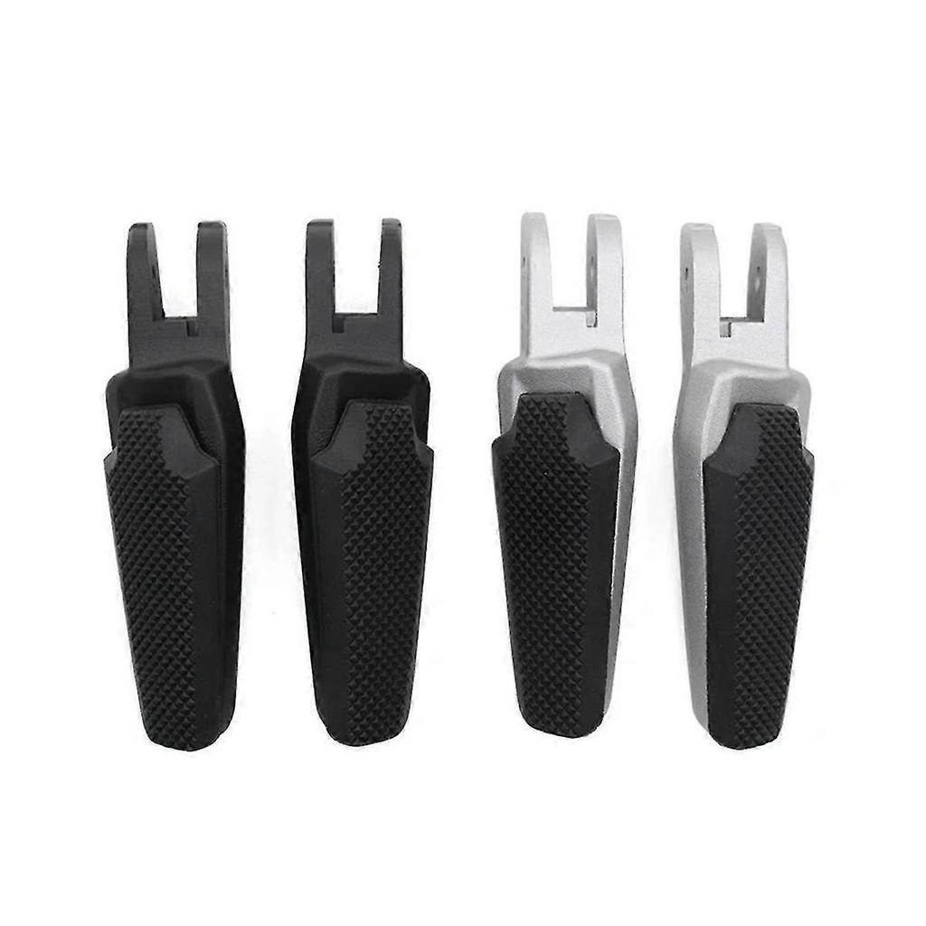 Motorcycle Front Footrest+Cover for Ducati Monster Black