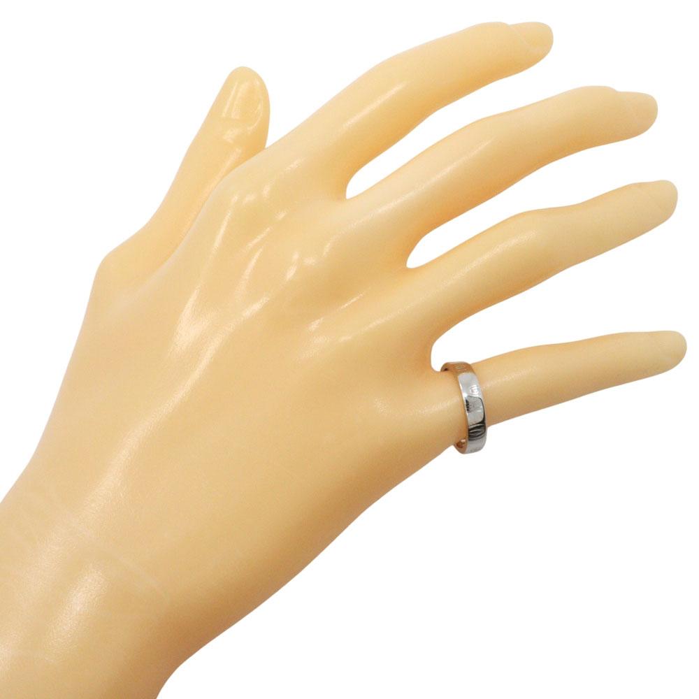 CARTIER happy Birthday Ring Pt950Platinum #4.9(US Size) 5.8g Women Used