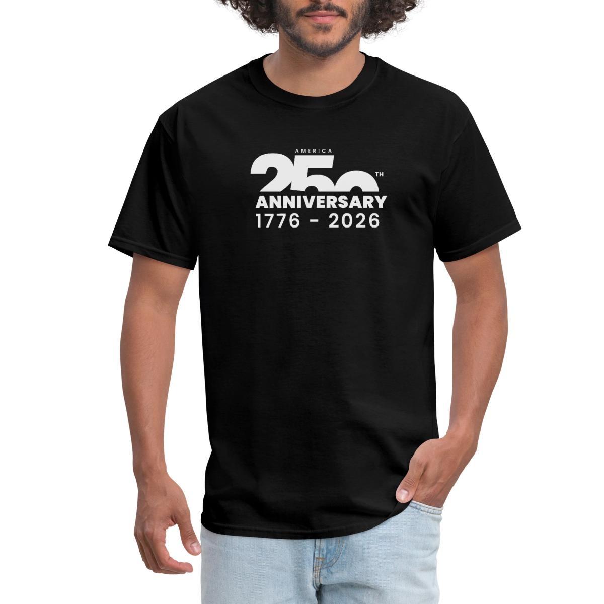 Americas 250th Anniversary 1776-2026 Men s T-Shirt XXXXL