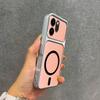 Metallic Finish Magnetic TPU Phone Case for OPPO Reno15 Pro Max 5G,15 Pro,15 F,14 F Shockproof Matte Soft Cover