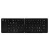 Dual-Power Foldable Universal Bluetooth Keyboard for Phones, Tablets, and Laptops