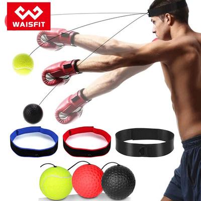 Head-Mounted Boxing Reflex Ball for Quick Reaction Training - Suitable for Adults and Children