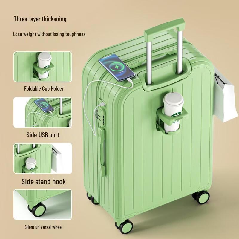 HANDUNYOU 24-inch Hardshell Luggage
