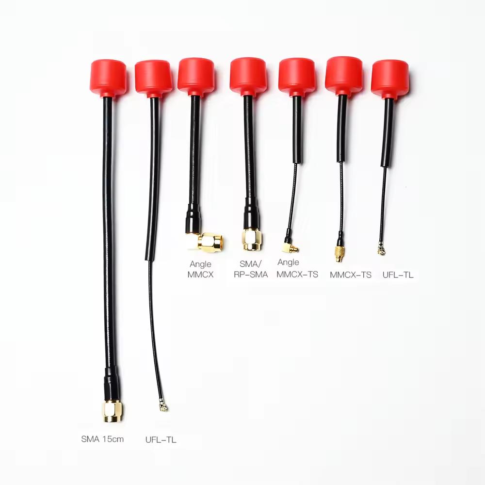 RUSH FPV Cherry 2 II 5.8G 1.8DBI Racing Drone Antenna Set for RC Quadcopters LHCP RHCP SMA UFL