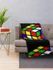 Magic Cube Throw Blanket Heavy Blankets Sofas Of Decoration Fluffy Blankets